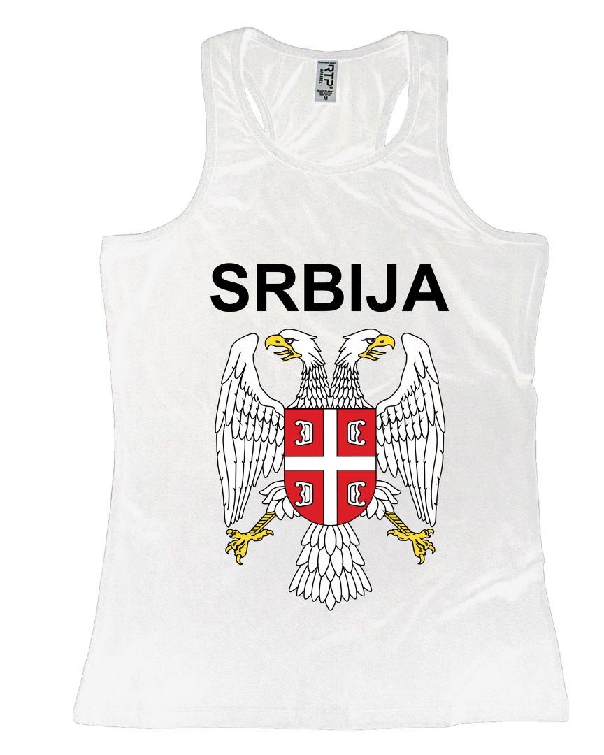 Bela Ženska Majica na Bratele