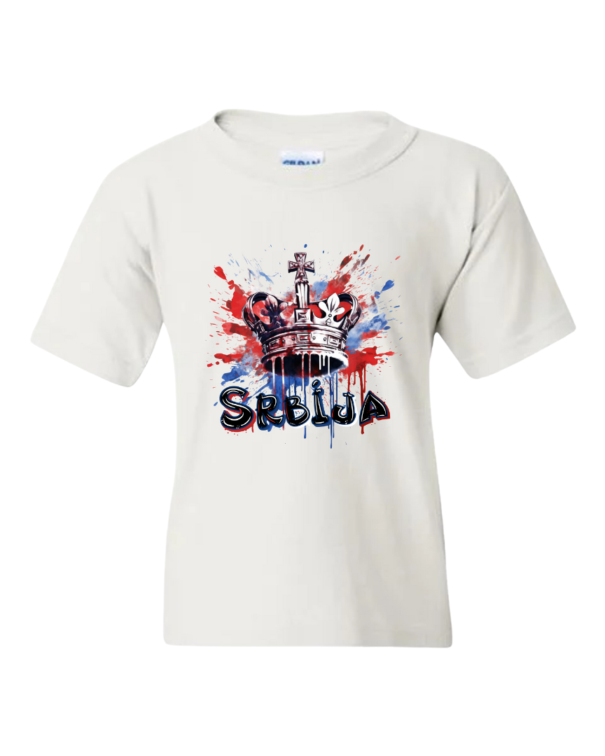 Dečija Majica Kruna Srbija