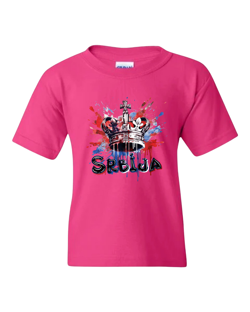 Dečija Majica Kruna Srbija