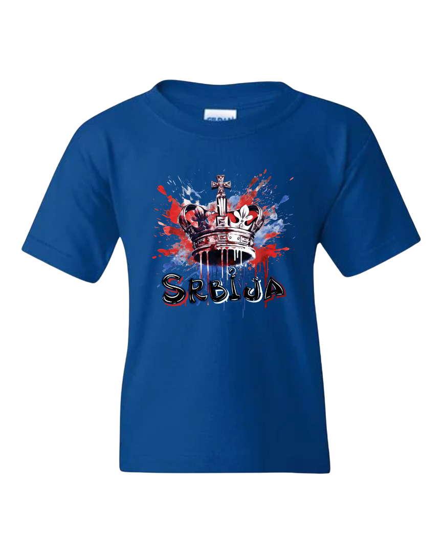 Dečija Majica Kruna Srbija