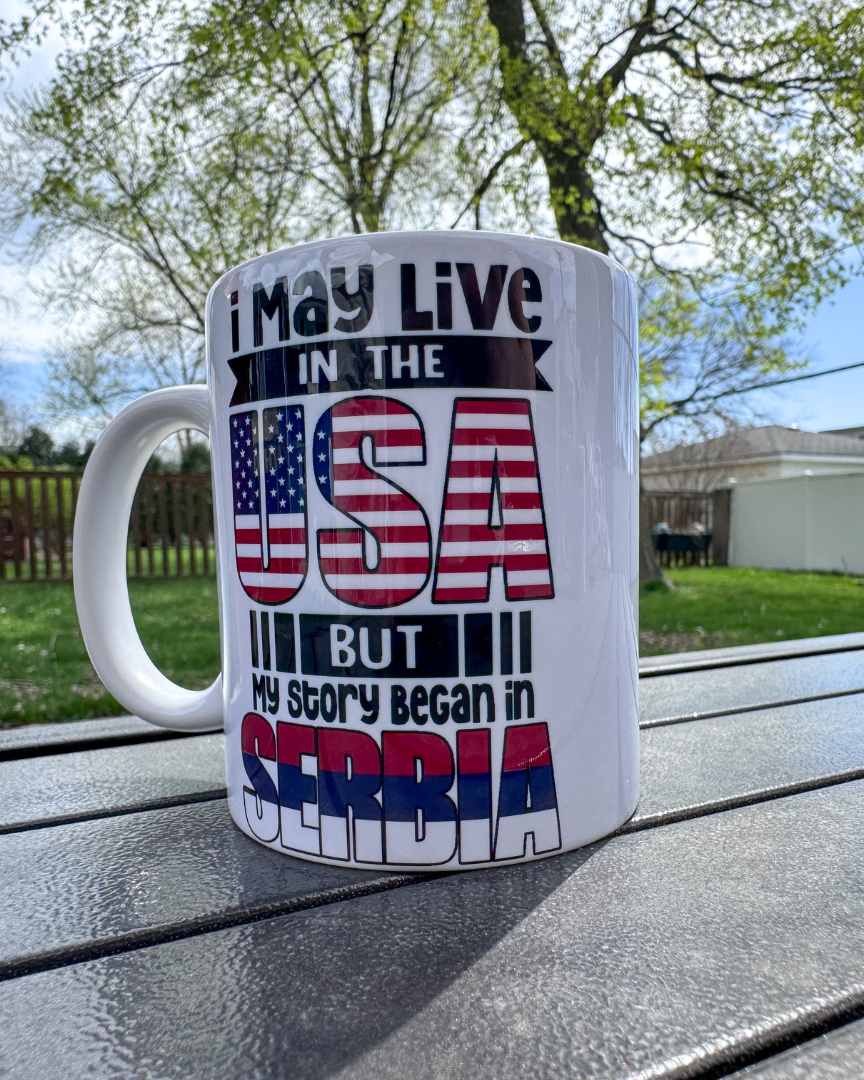 Keramička Šolja - Srbija USA