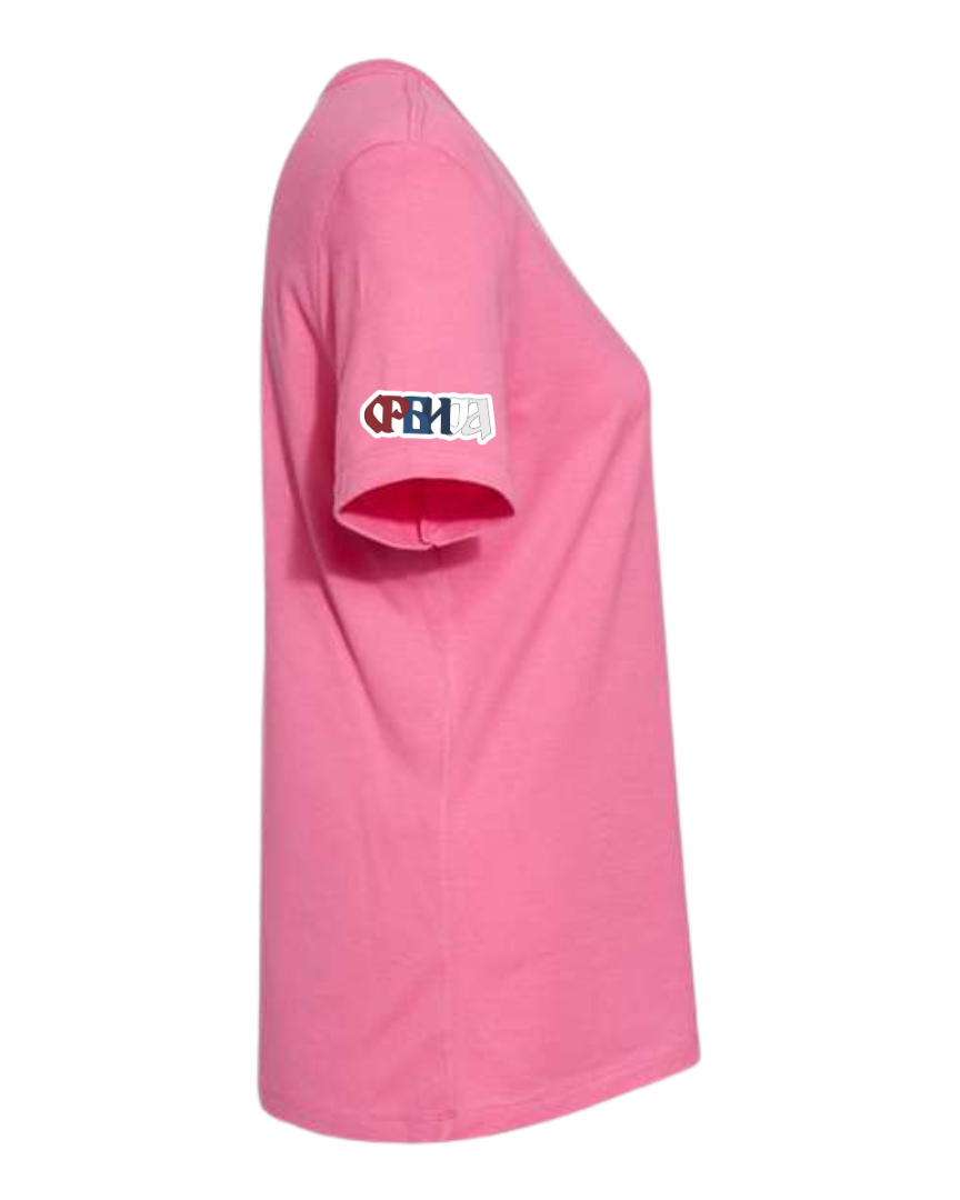 Roze Ženska Majica - Grb Srbije